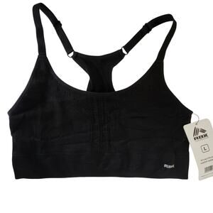 RBX Racerback Sports Bra (No Cups) Black Size Large